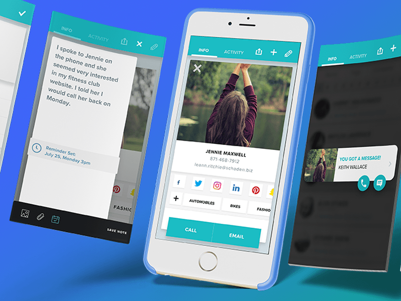 Social Leads App Sketch Ressource