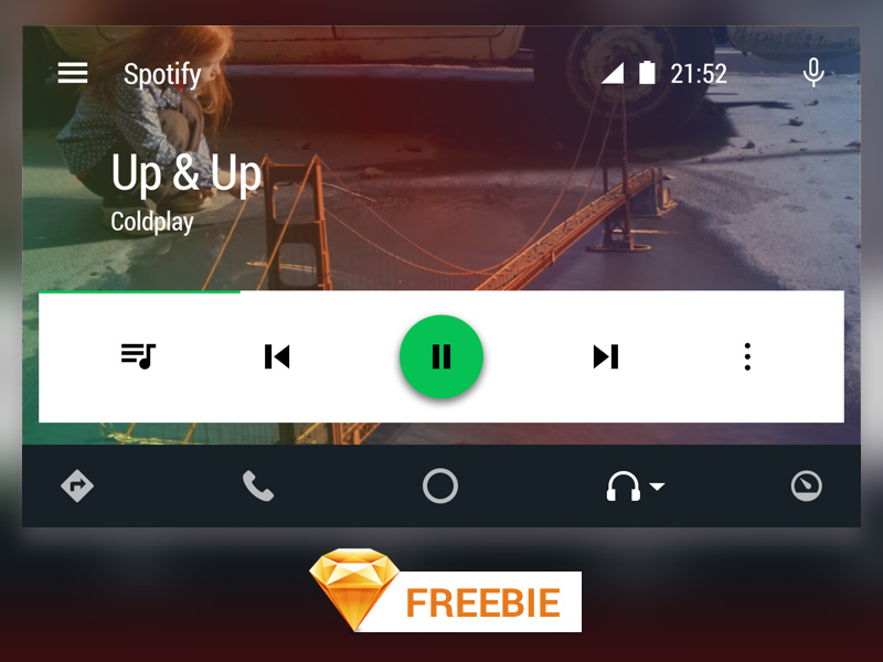 Spotify für Android Auto