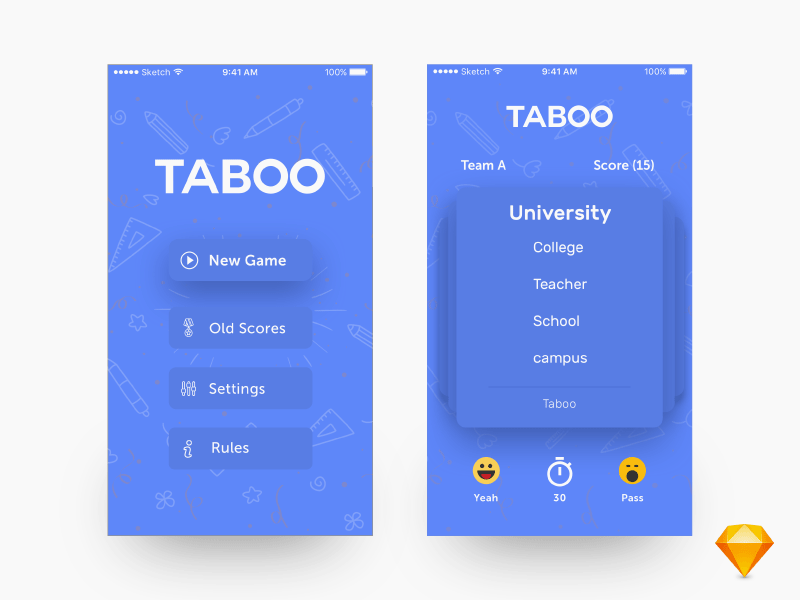 Taboo Game Redesign