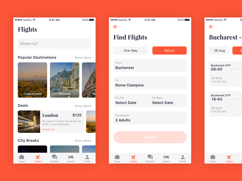 Travelisto UI Kit