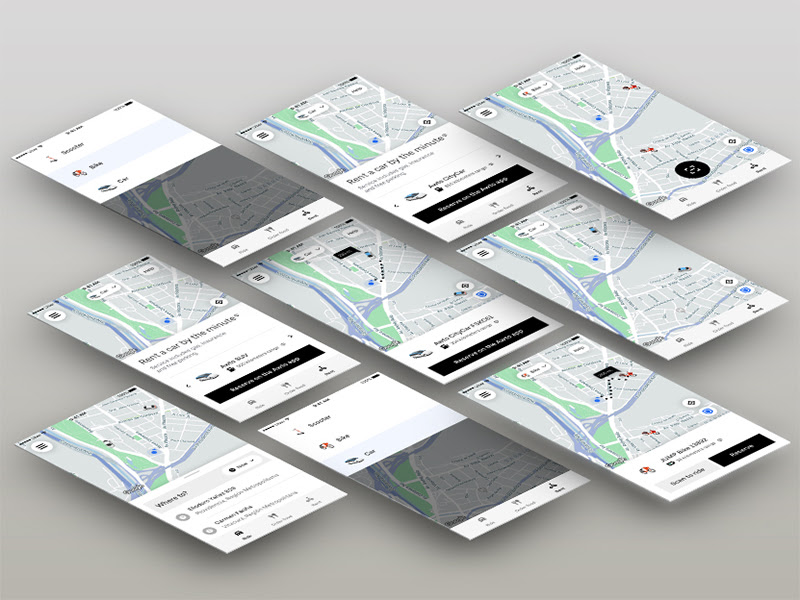 Uber 統合コンセプト Sketch リソース