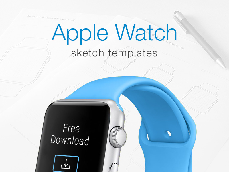 Recurso de boceto del Apple Watch