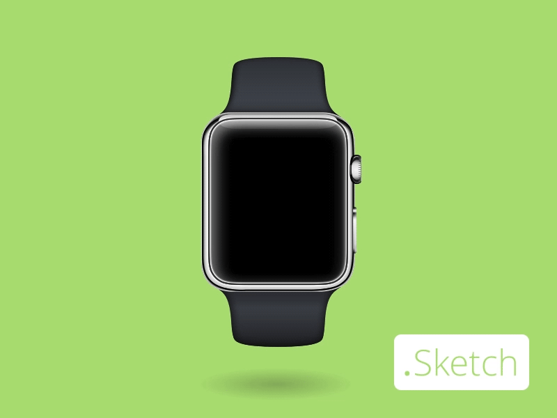 Apple Watch Benutzerdefinierte Sketch Ressource