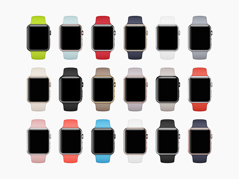 Plantillas de Apple Watch