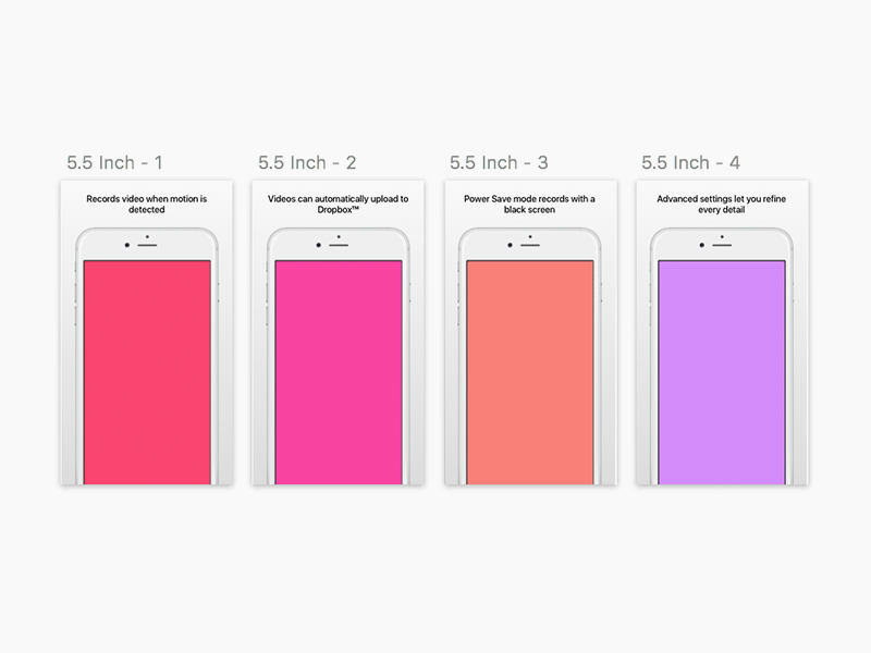 App Store Templates for Sketch