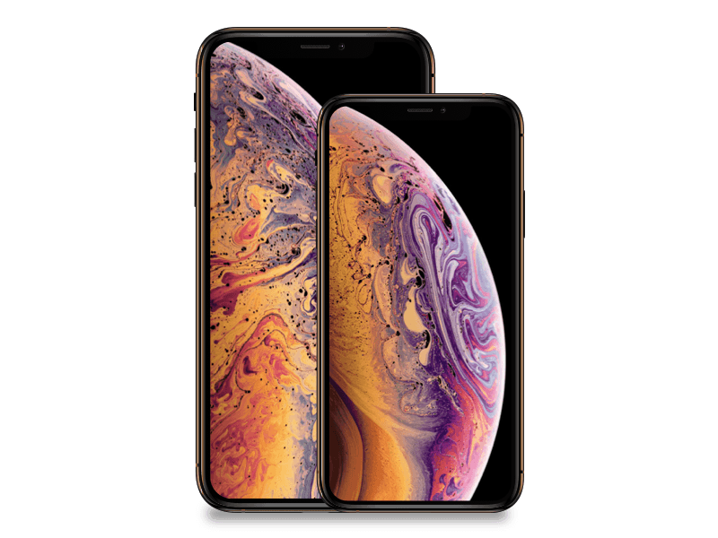 iPhone XS and iPhone XS Max Sketch Resource