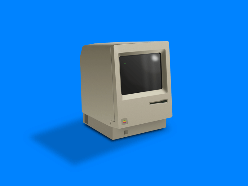Macintosh 128K Sketchnressource