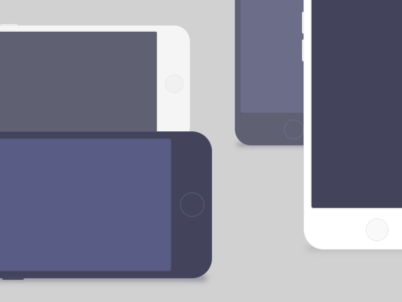 Mobile Device Mockup Sketch Resource