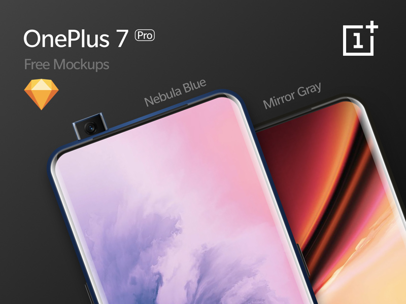 OnePlus 7プロモックアップ