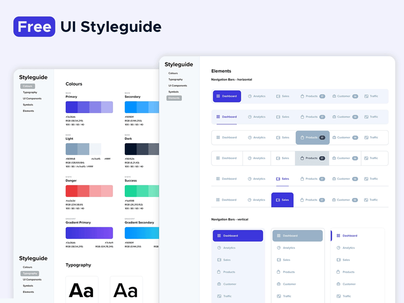 Sketch UI Styleguide