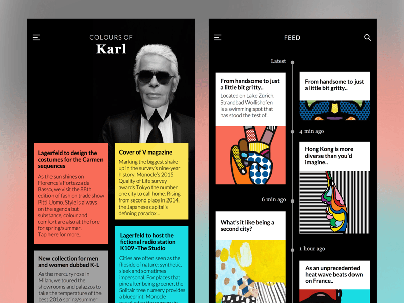 UI Kit – Farben von Karl