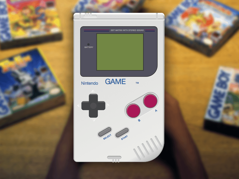 Game Boy Sketch Ressource