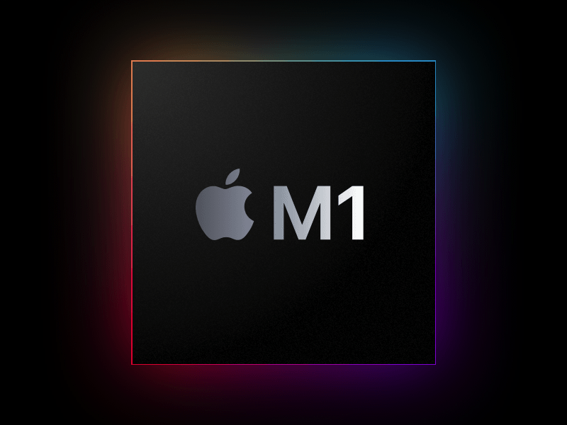 Recurso de boceto de chip M1 de Apple