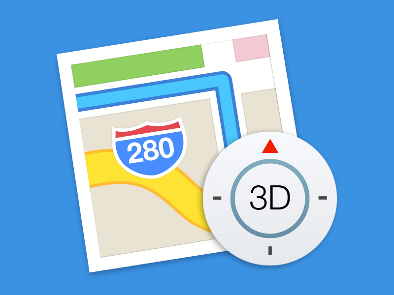 Apple Maps icon Sketch Ressource