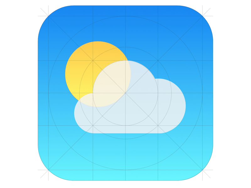 アップル天気Sketchリソース