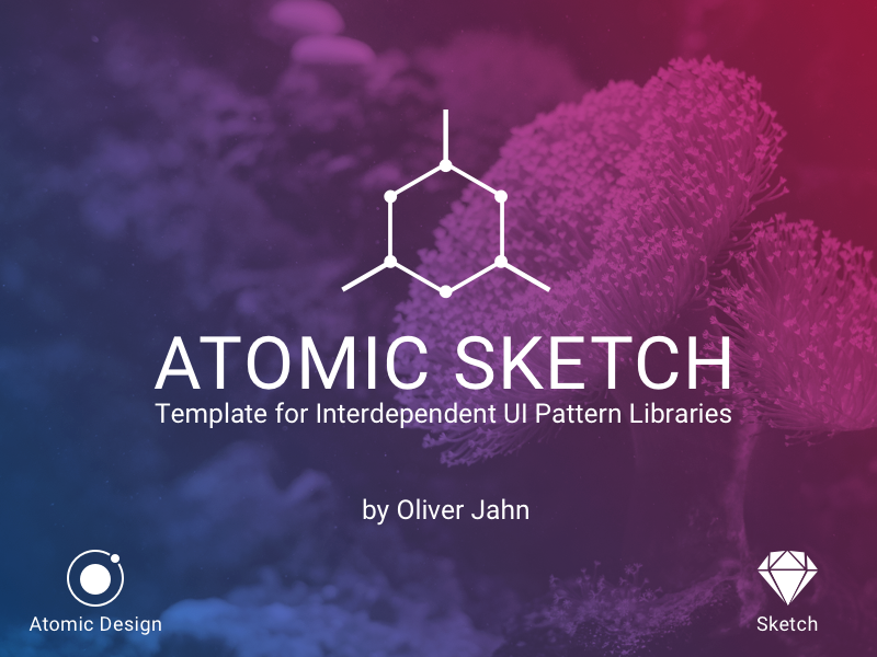 Atomic UI Pattern Library Sketch Resource