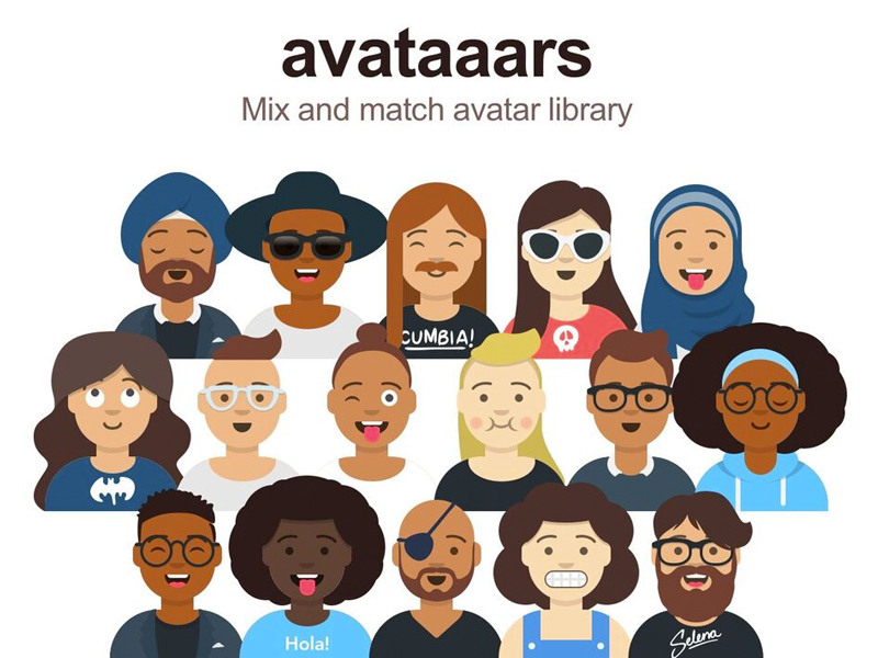 Avatares Sketch Library Sketch Resource