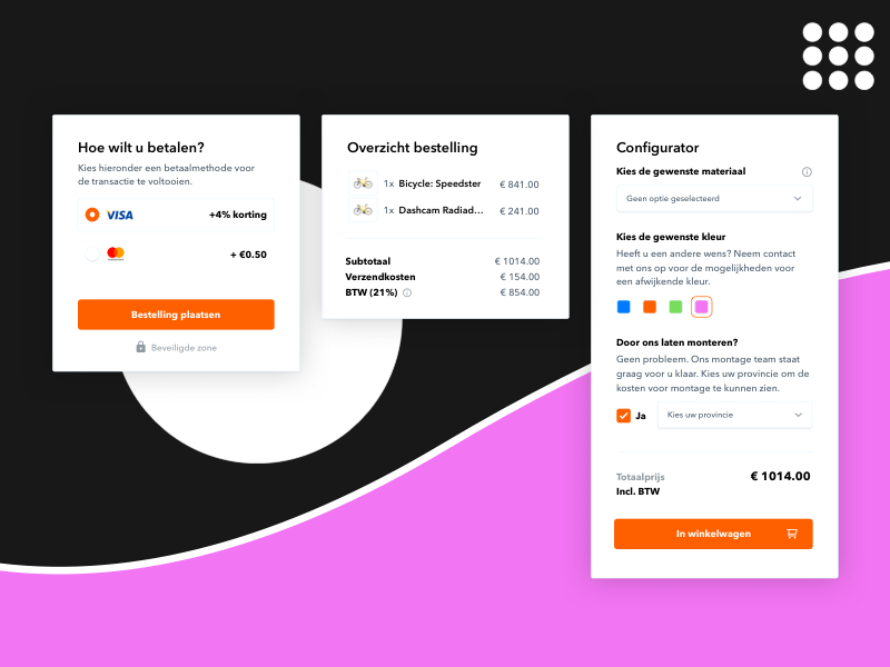 3 Checkout Forms Sketch Resource