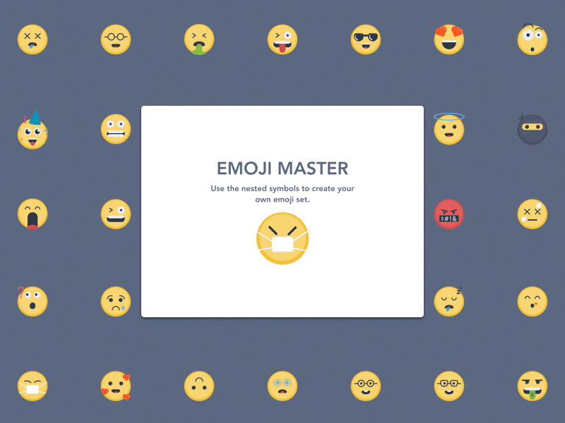 Emoji Builder and Symbols Sketch Resource