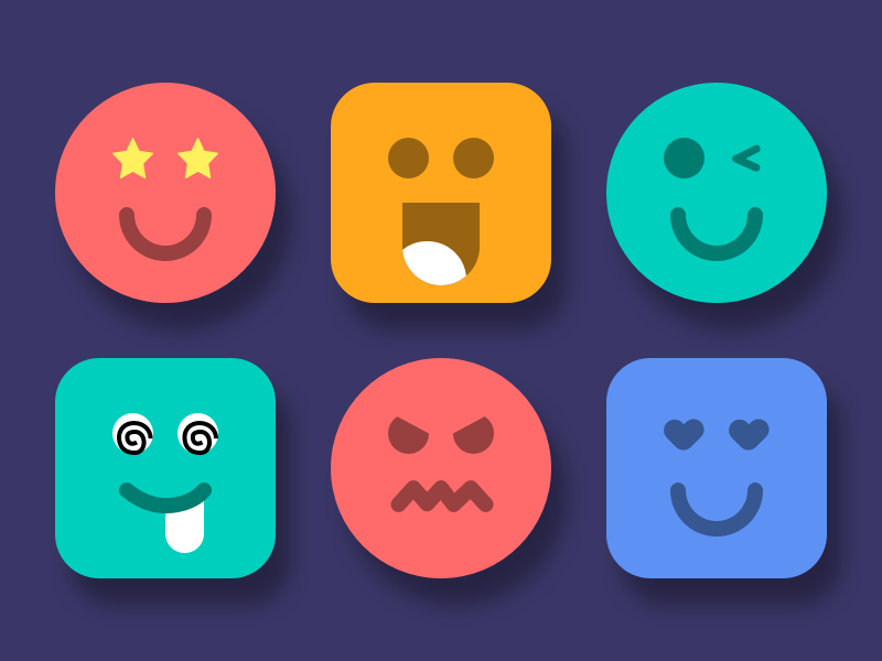 Recurso de boceto de la biblioteca Emoji