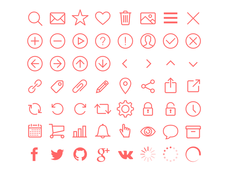 Evil Icons Sketch Resource