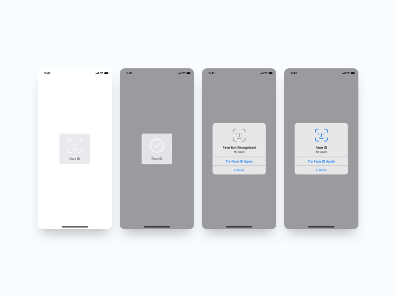 Face ID Components Sketch Resource