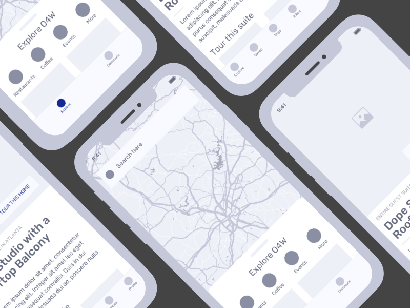 IOS Wireframe Kit Sketch Ресурс