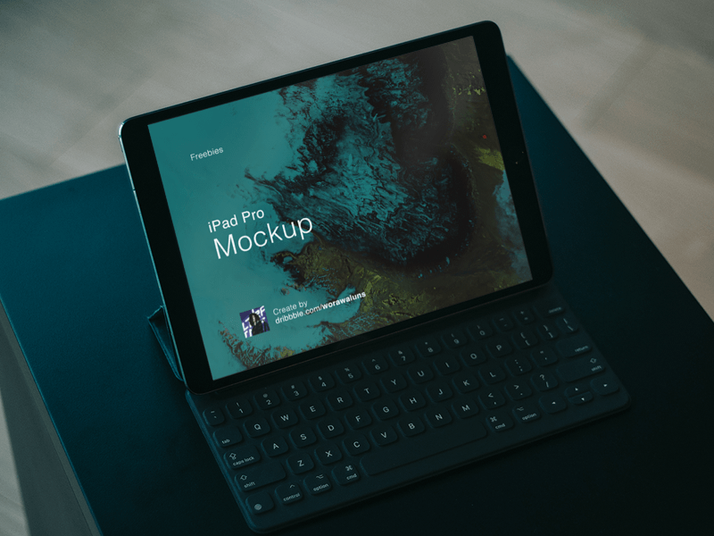 iPad Pro Mockup Sketch-Ressource
