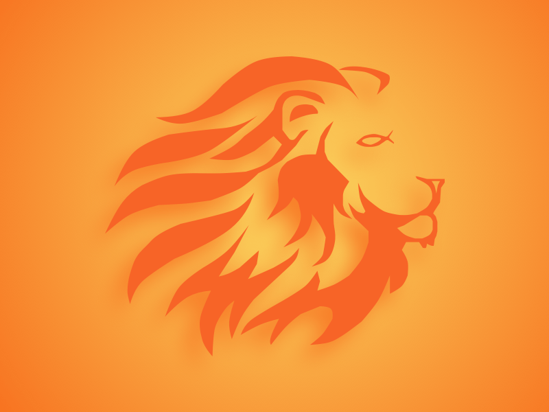 Ressource d’esquisse d’illustration de lion