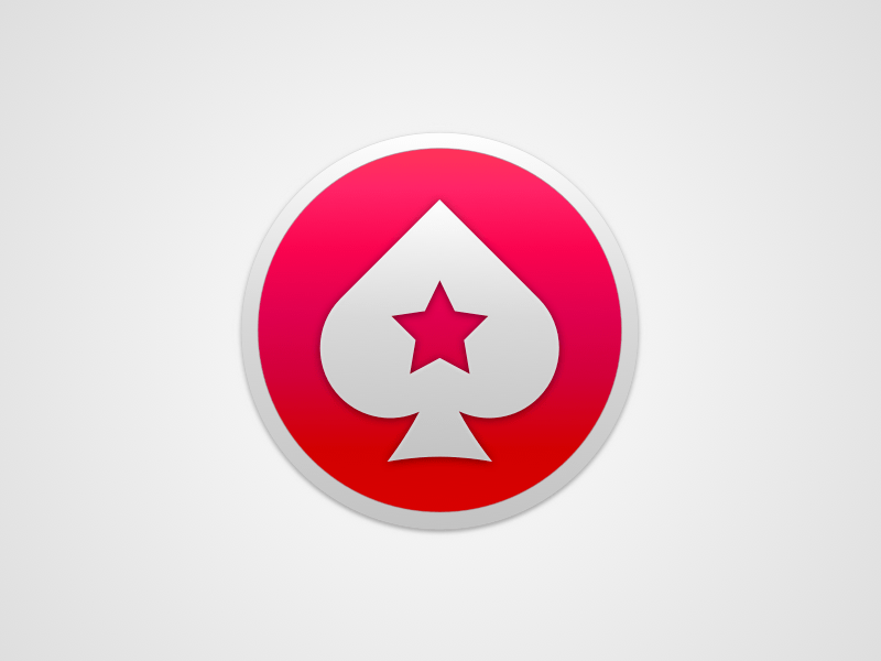 PokerStarsアプリのアイコンをSketchリソースをSketchします