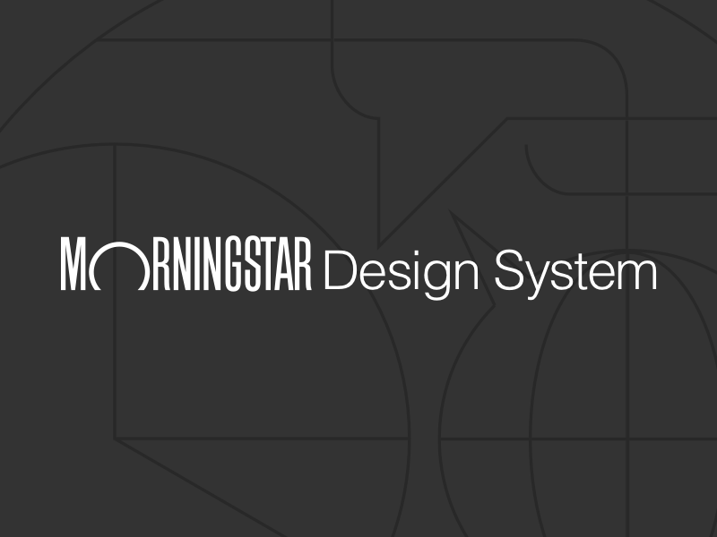 Morningstar Design-System-Skizzierungsressource