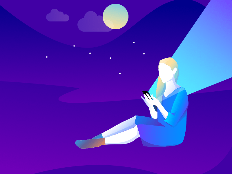 Phone Addiction Illustration Sketch Resource