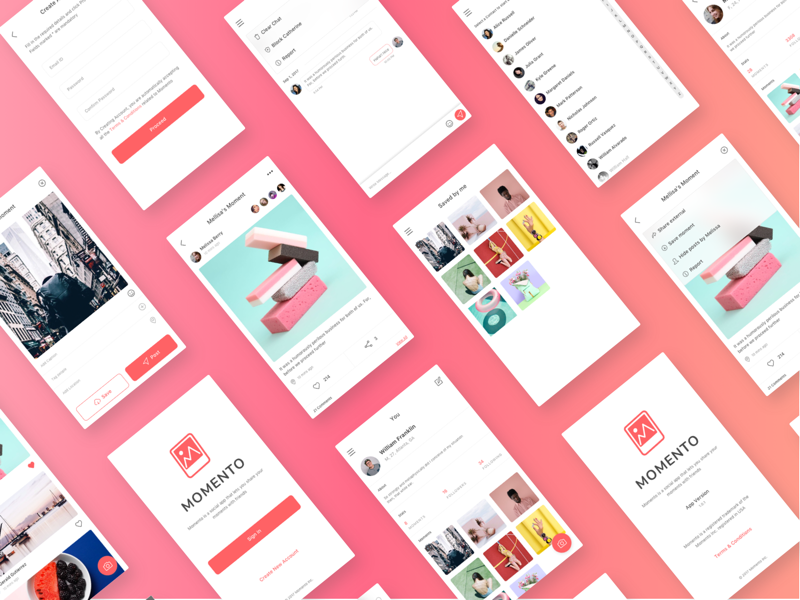 Recurso de boceto de Moment UI Kit