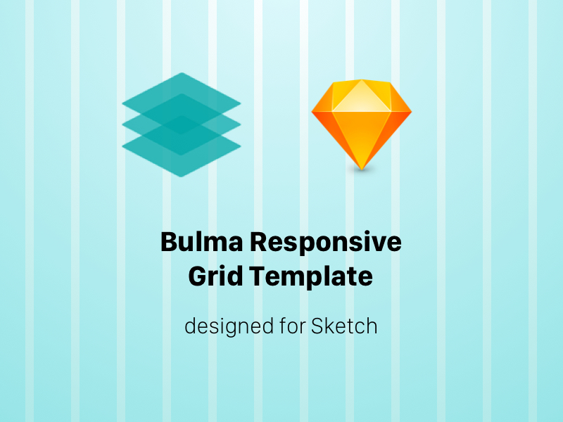 Bulma Responsive Grid Template Sketch Ressource