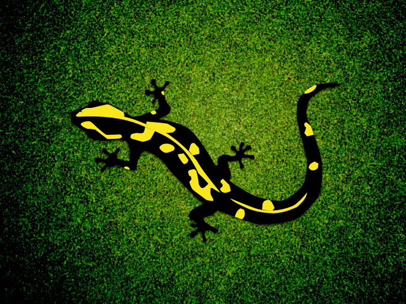 Recurso de boceto de ilustración de Salamander contra incendios