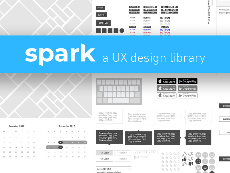 Искра - UX Библиотека Sketch ресурсов