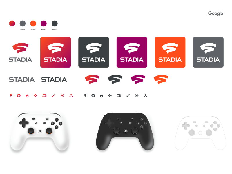 Stadia Style Guide Sketch Ressourcen