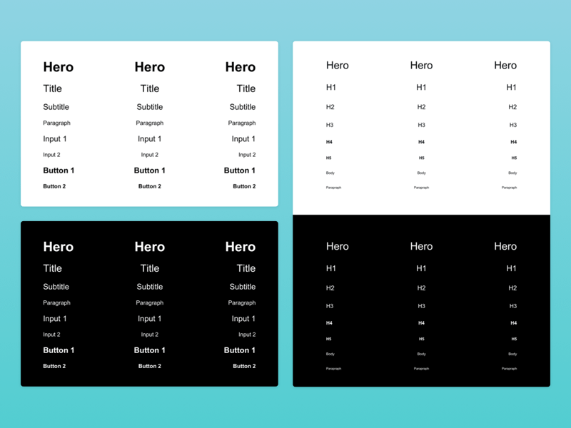 Shared Text Styles Vorlage Sketch Ressourcen