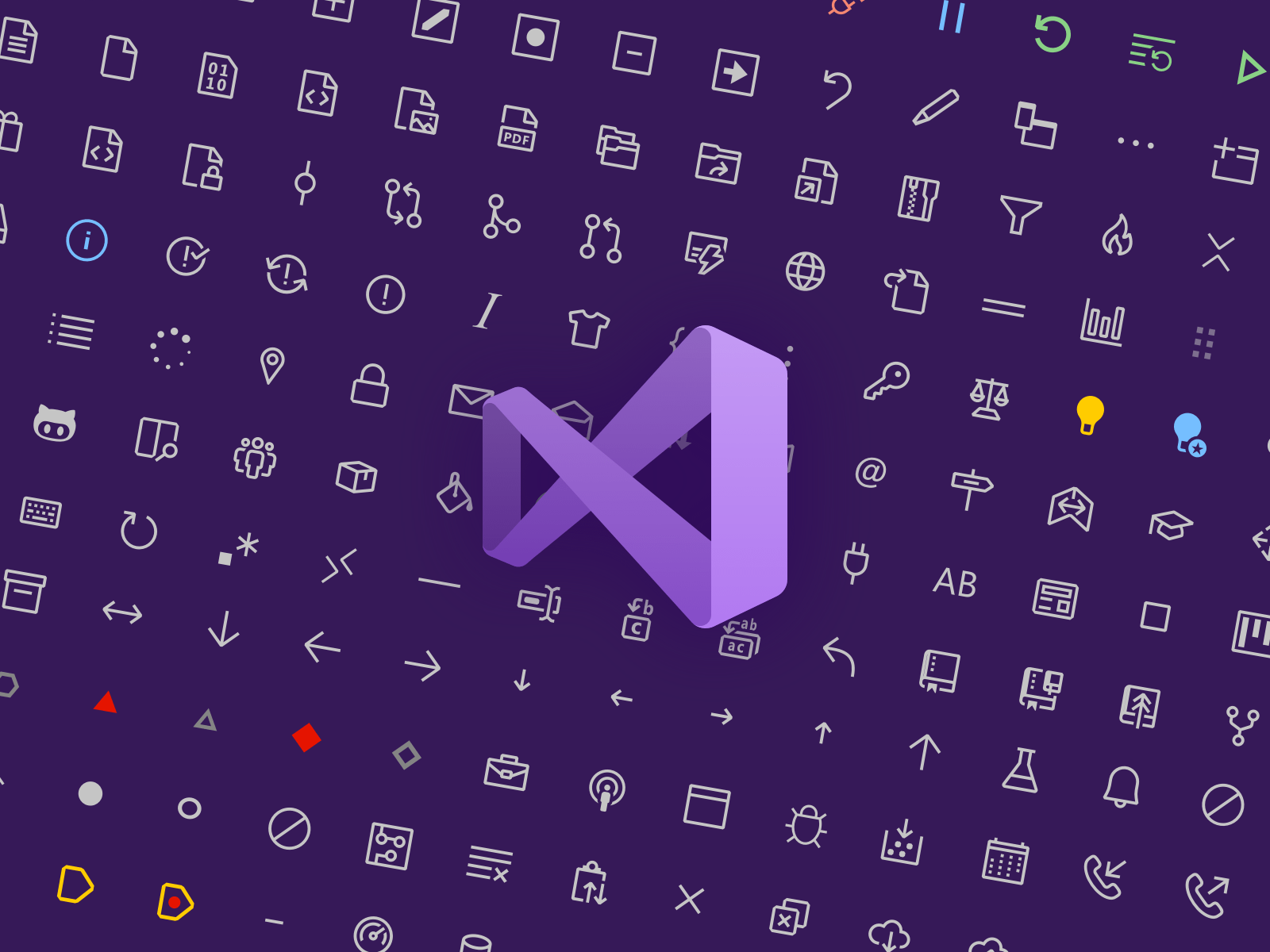 Visual Studio Code-Icons-Skizzierungsressource