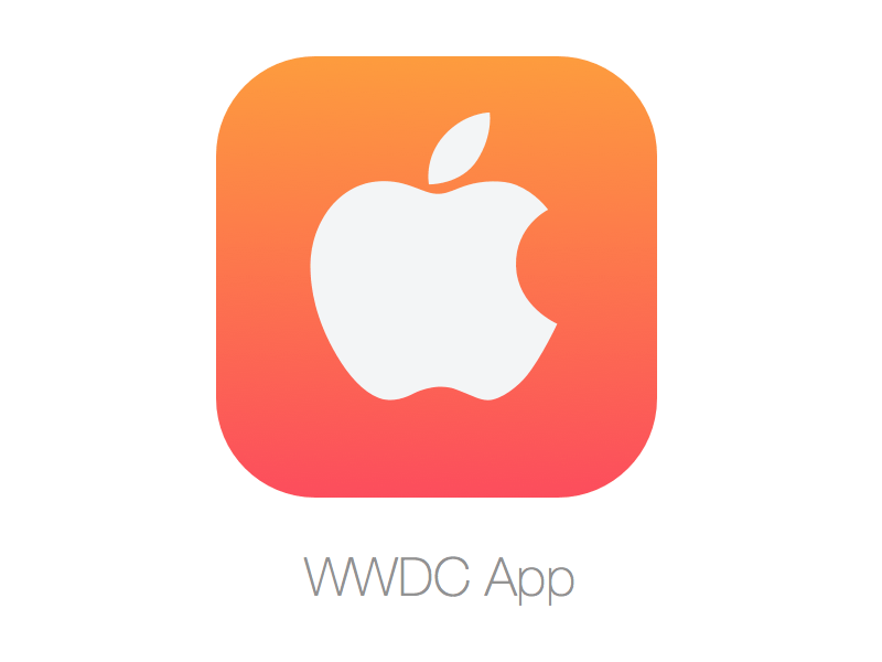 Icono de WWDC 14 para el recurso de boceto de iOS