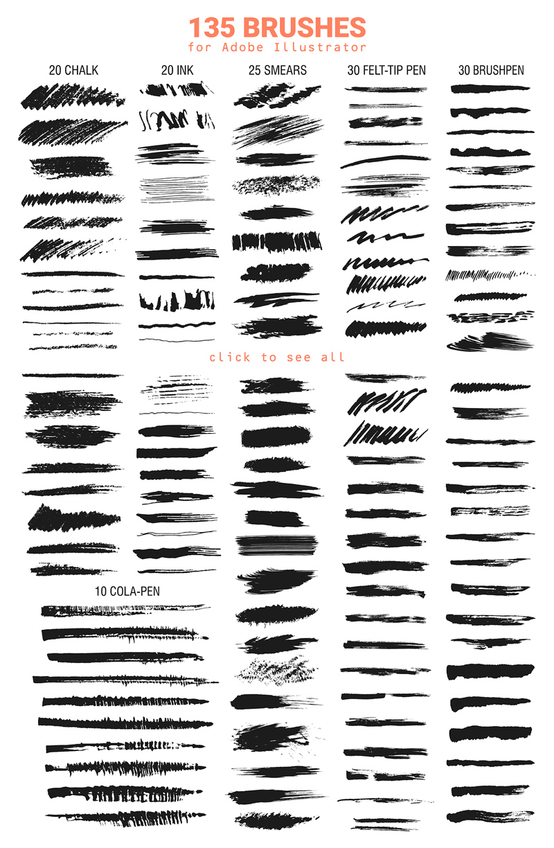 brush pen illustrator free download