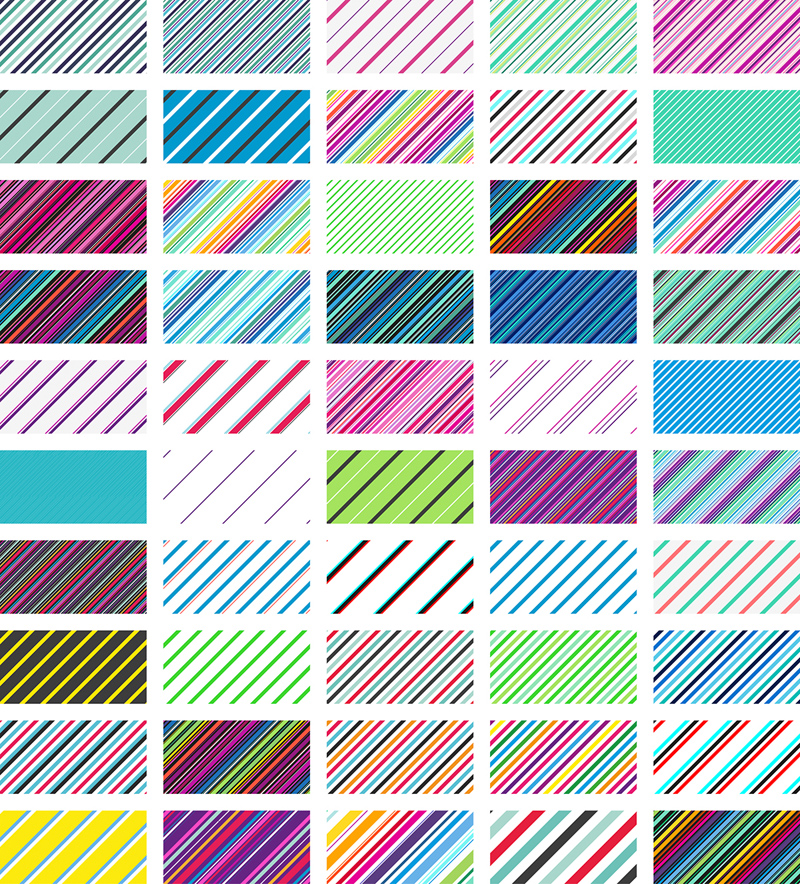 50 patrones lineales