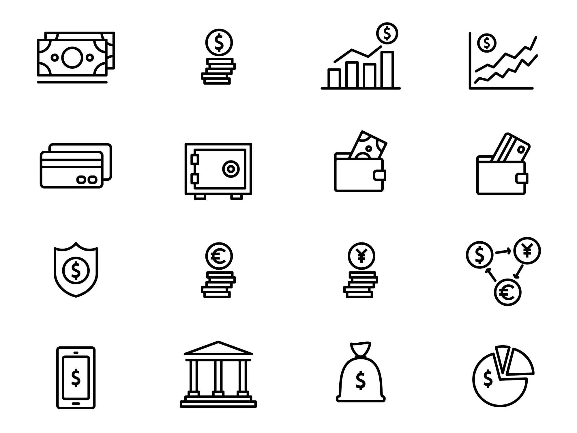 Free Banking & Finance Icons