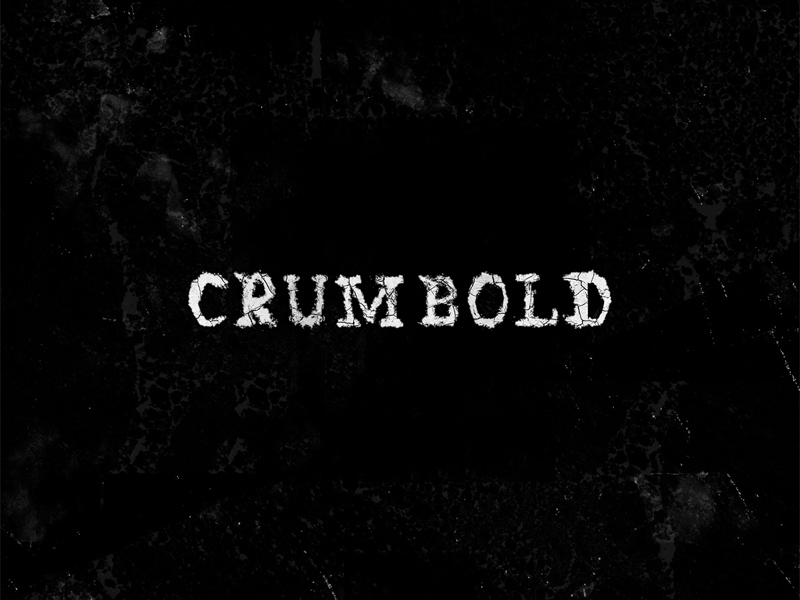 Crumbold Free Acrylic Typeface