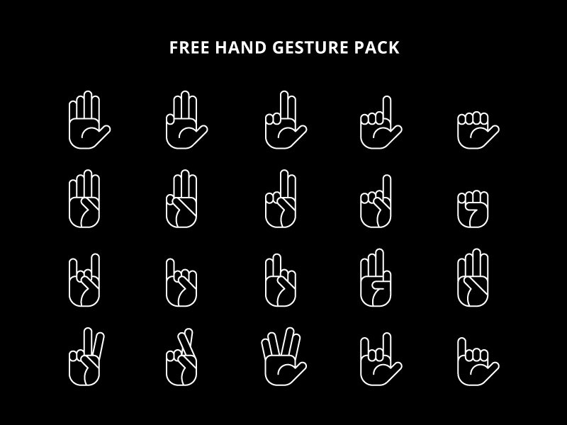 Hand Gesture for Illustrator