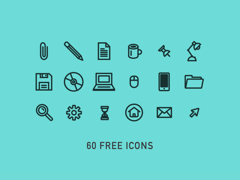 Icon Pack – Illustrator Freebie