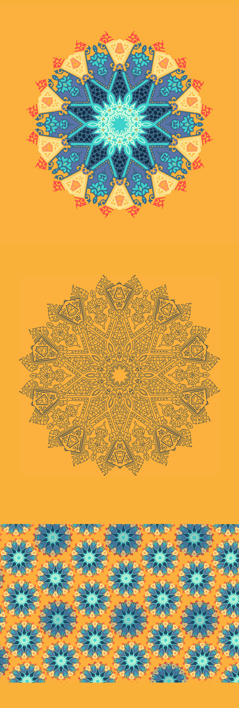 Mandala Vector Pattern