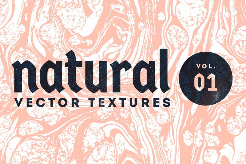 Muestra de texturas vectoriales naturales