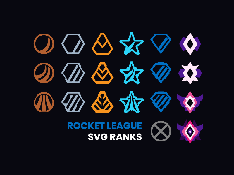 Rocket League classe les badges