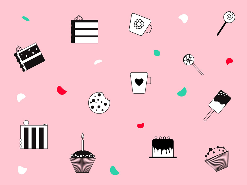Cakes & Sweets Icons